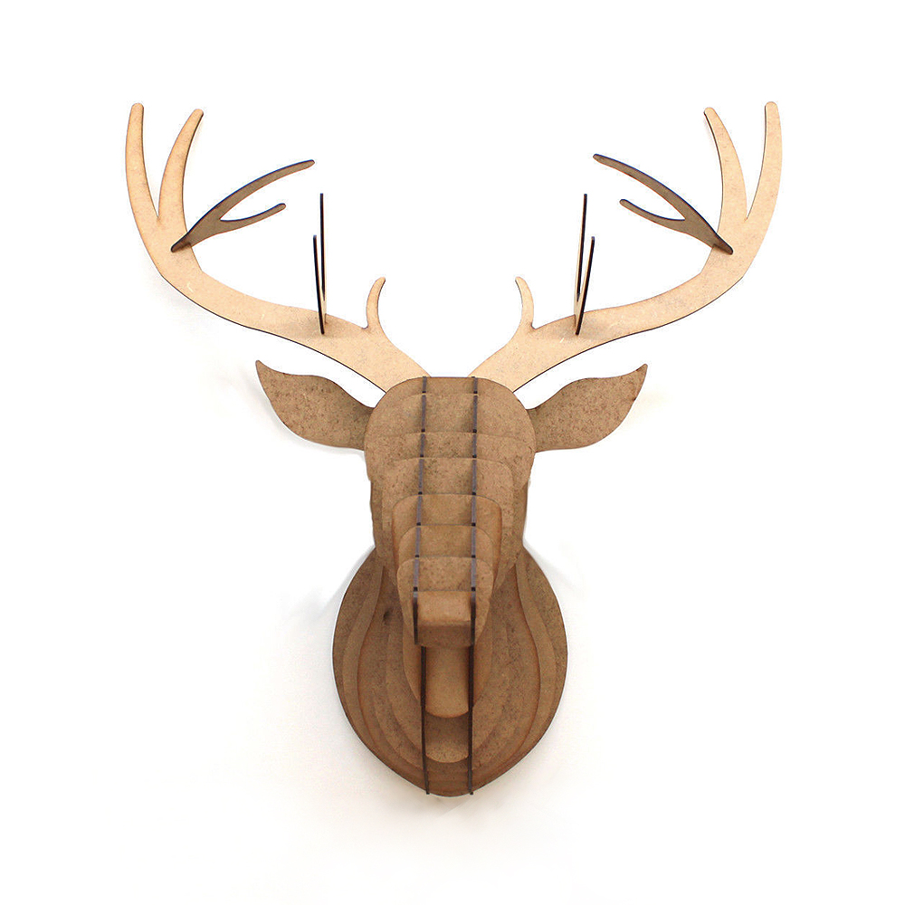 3D Stag Animal Head - XXL